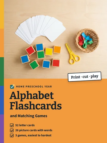 Alphabet Flashcards cover