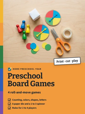 Preschool Board Games cover